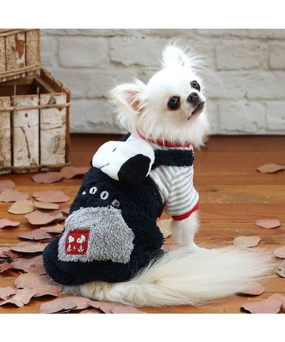 PET PARADISE スヌーピー ボアつなぎパンツ 《スヌーピー》 小型犬 