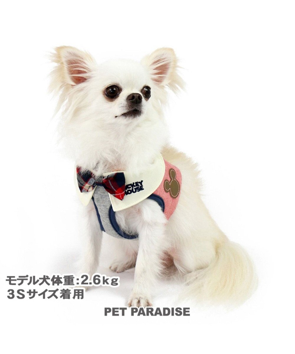 PET PARADISE ディズニー ミッキーマウス ベストハーネス 《杢柄》 ４Ｓ 小型犬 
