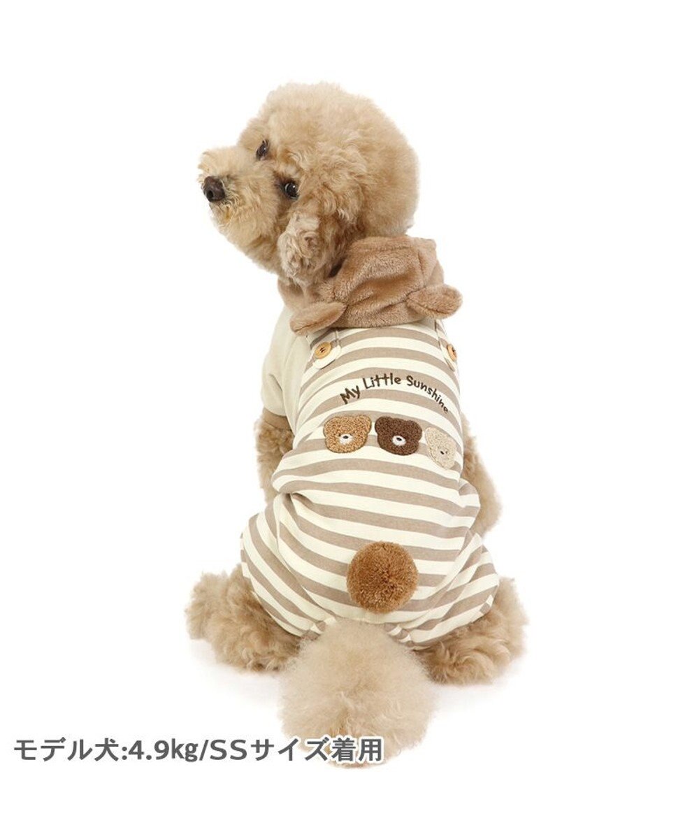 PET PARADISE ペットパラダイス くまもこ ロンパース 小型犬 
