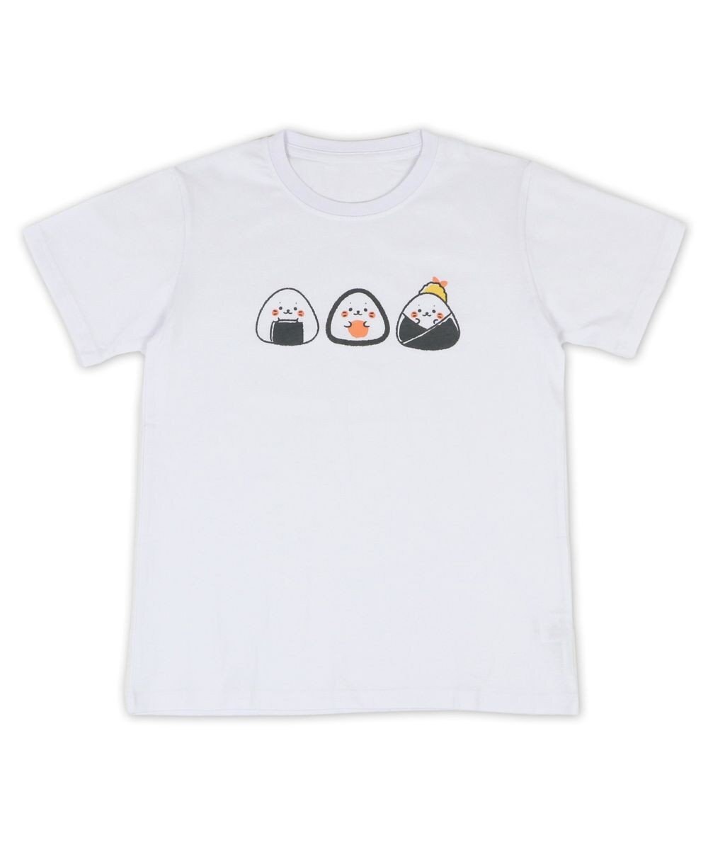Mother garden しろたん Tシャツ 半袖  《おにぎり柄》 ユニセックス 