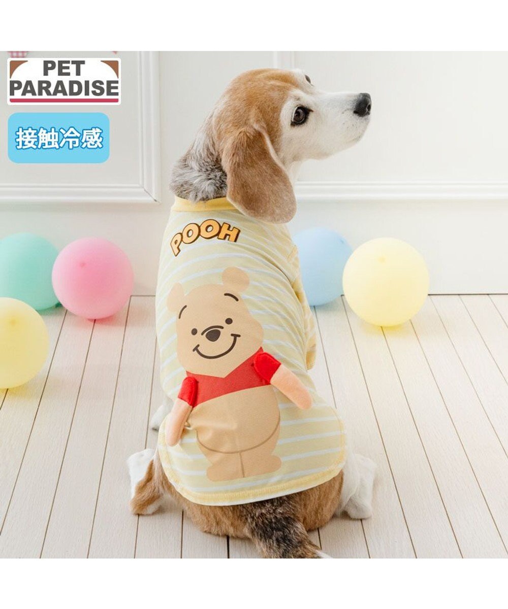 PET PARADISE ディズニー くまのプーさん 手つなぎＴシャツ 接触冷感 中型犬 大型犬 