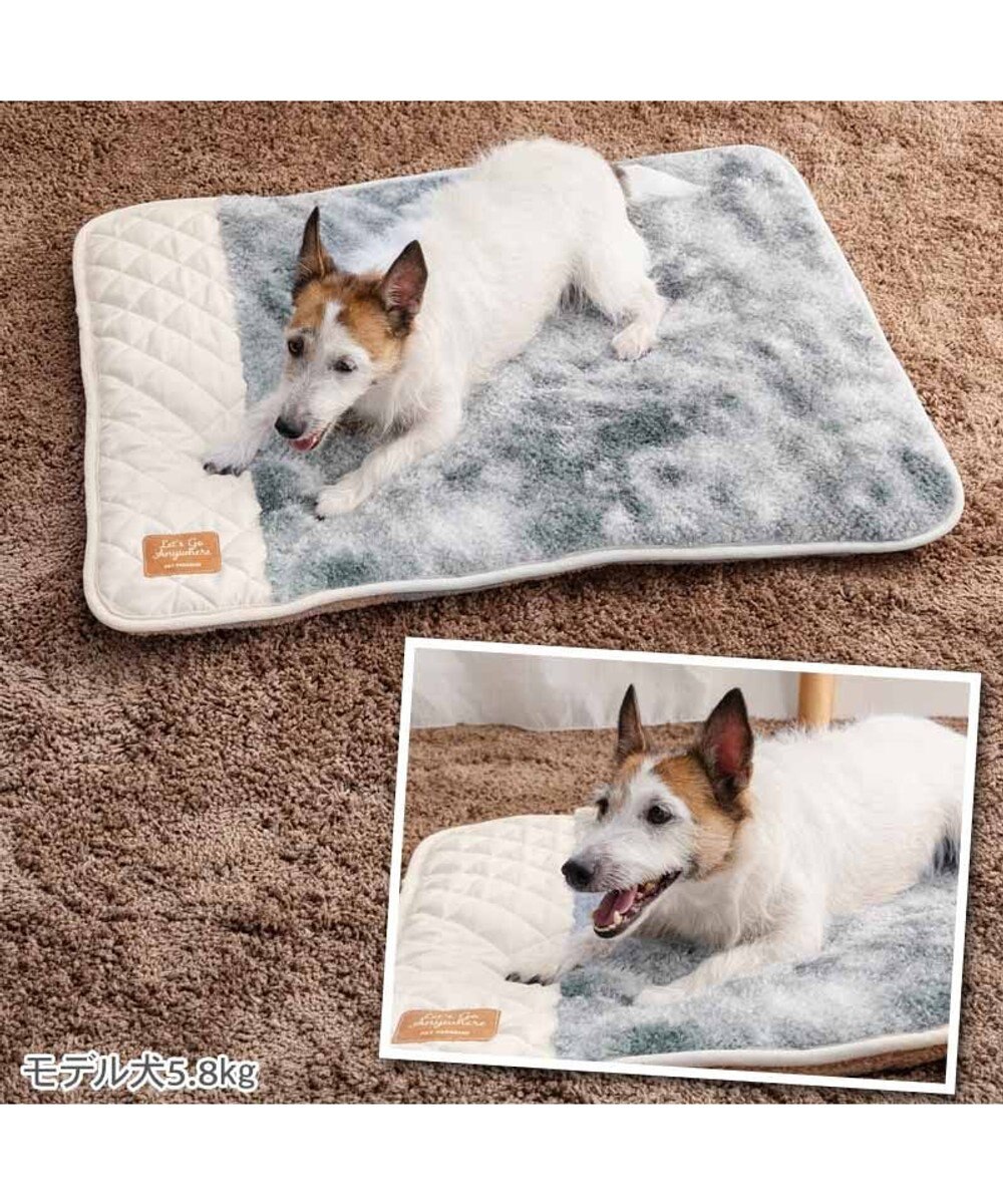 PET PARADISE ペットパラダイス 遠赤外線 ボアマット 《グレー》 