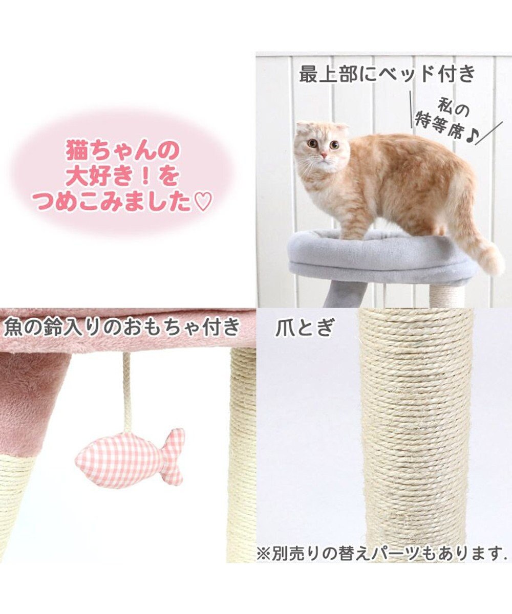 PET PARADISE 猫 キャットタワー 55cm スリム 