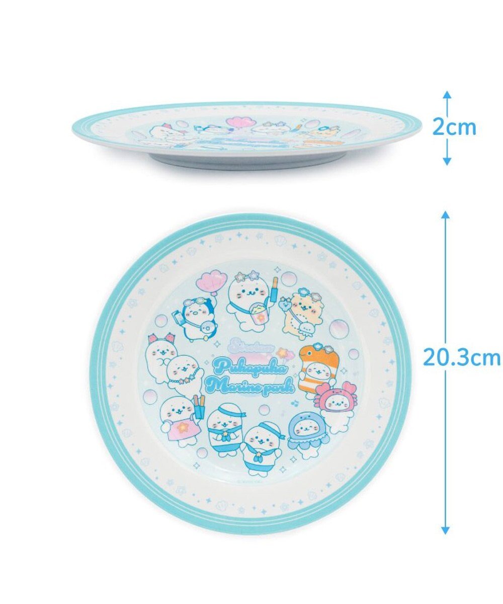 Mother garden しろたん メラミン食器 平皿 
