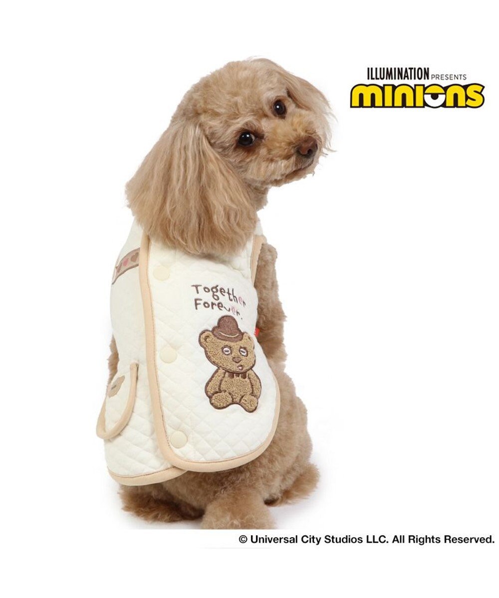 PET PARADISE ミニオン 背中開き ベスト 【小型犬】 キルト ティム 