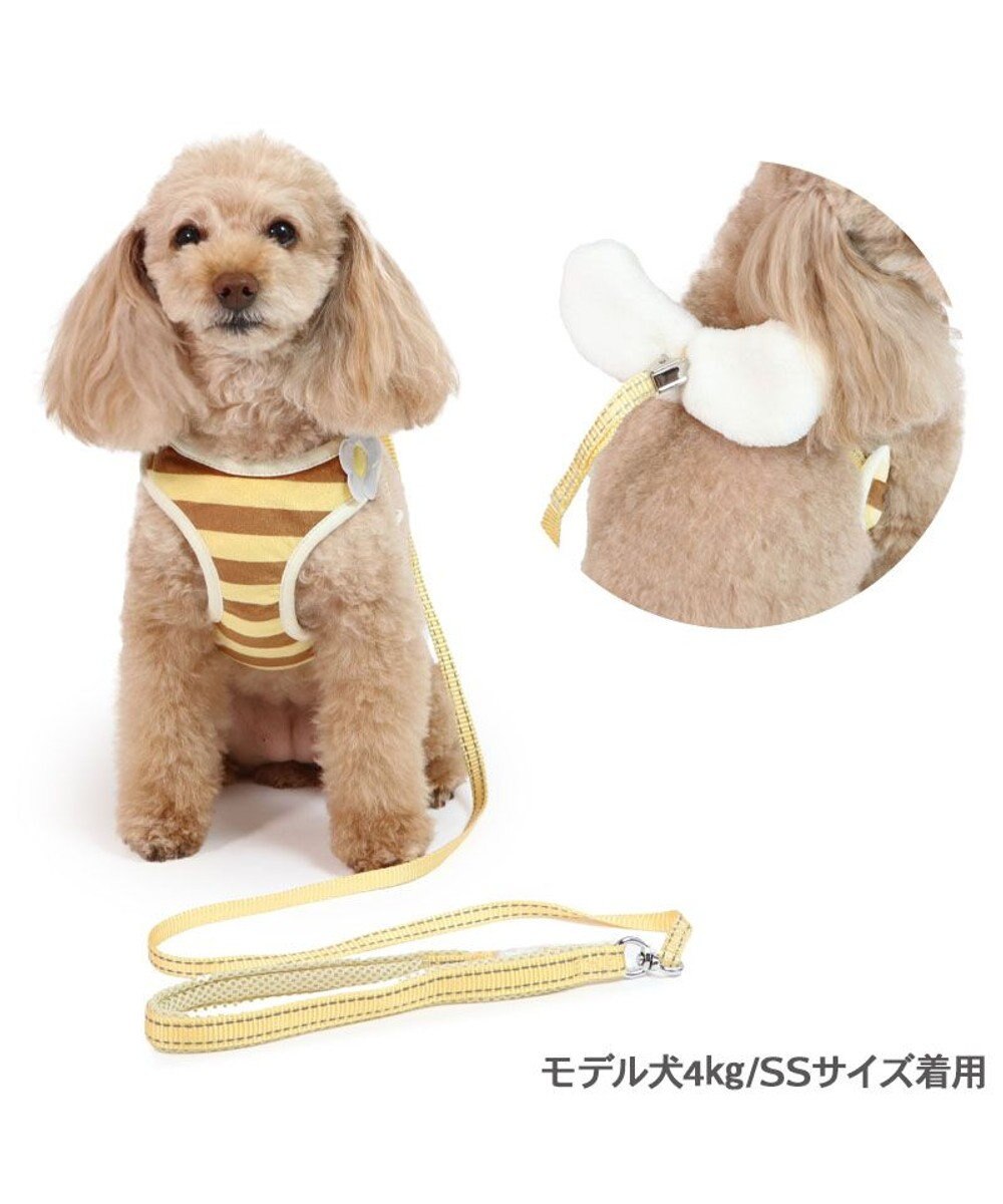 PET PARADISE ペットパラダイス 反射付き リード付き&ハーネス 《蜂》  4S 3S 超小型犬 小型犬 
