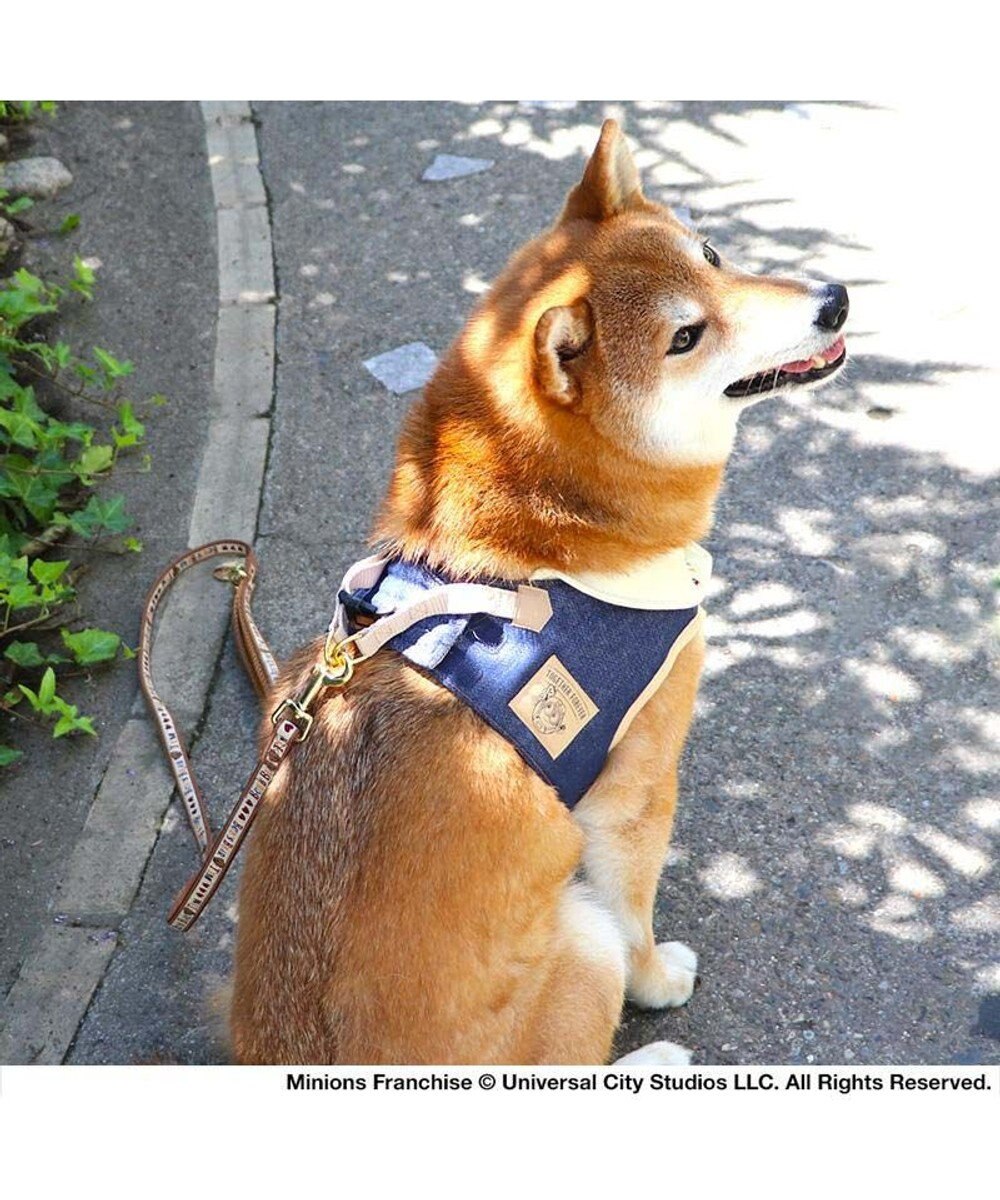 PET PARADISE ミニオン ティム ベストハーネス デニム ＳＭ 中型犬 