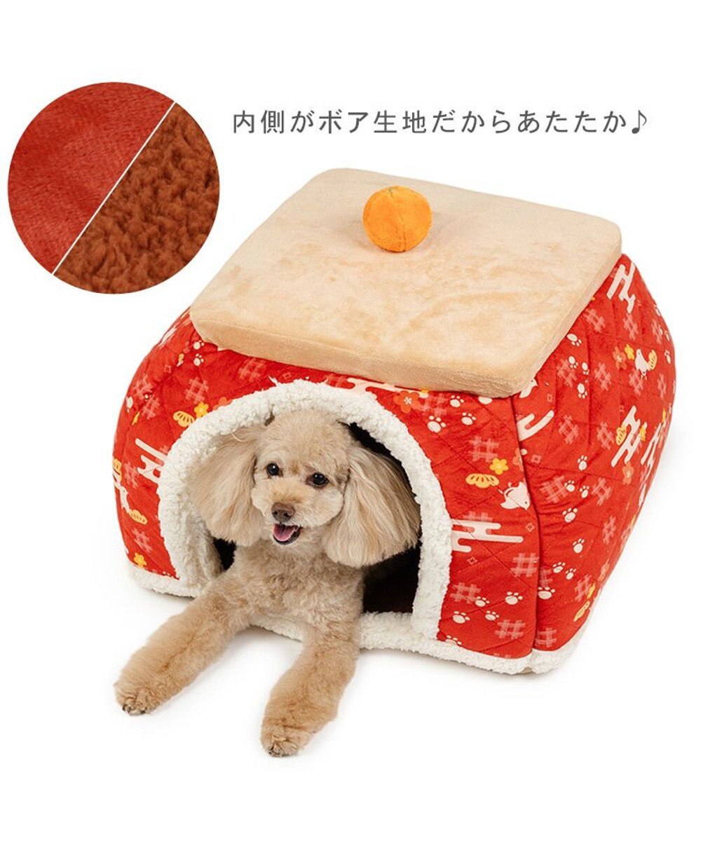 PET PARADISE ペットパラダイス こたつ ハウス 《千鳥柄》 Ｌ 