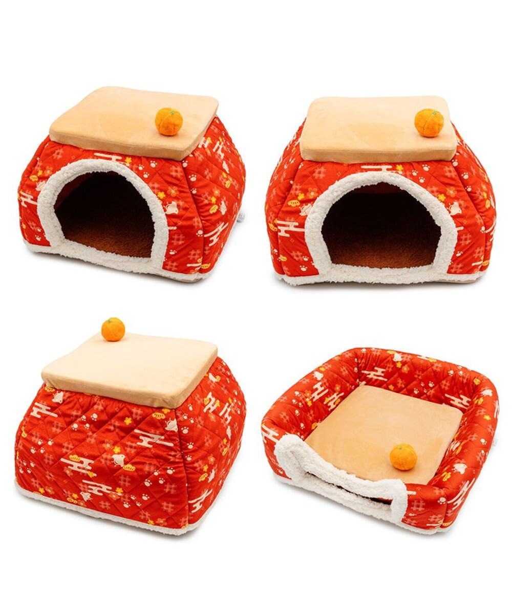 PET PARADISE ペットパラダイス こたつ ハウス 《千鳥柄》 Ｌ 