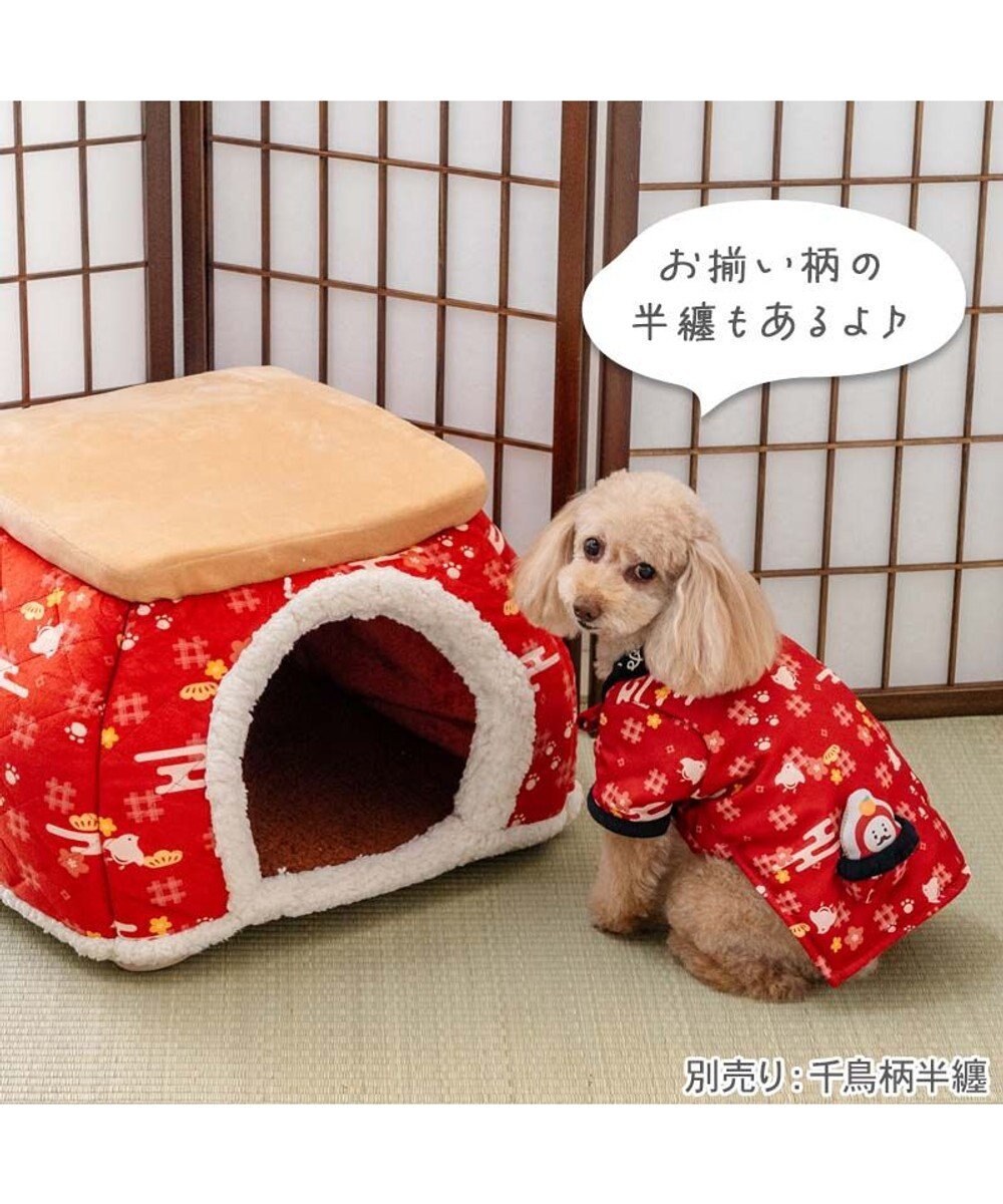 PET PARADISE ペットパラダイス こたつ ハウス 《千鳥柄》 Ｌ 