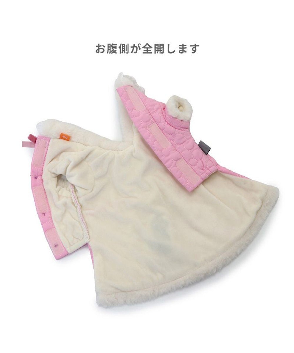 PET PARADISE ディズニー ミニーマウス 遠赤外線 コート 《お花柄》 小型犬 