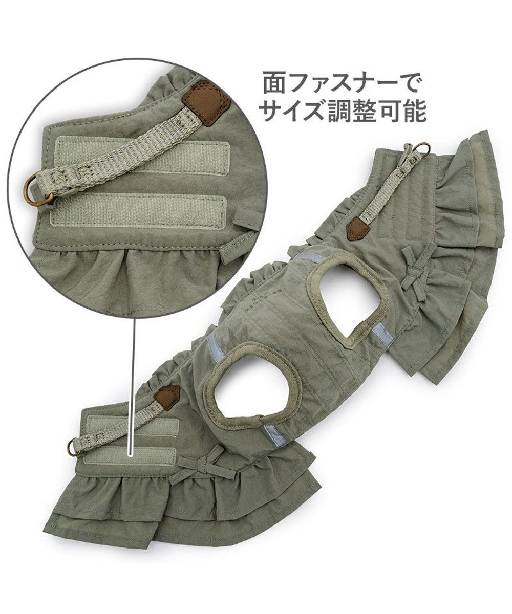 PET PARADISE ペットパラダイス ペタルオリーブ ベストハーネス 小型犬  Ｓ 