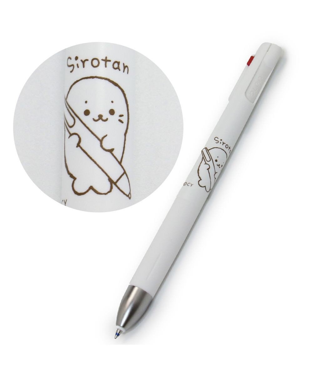 Mother garden しろたん ブレン３Ｃ 3色ボールペン 0.5mm 《しろたん》 単品 