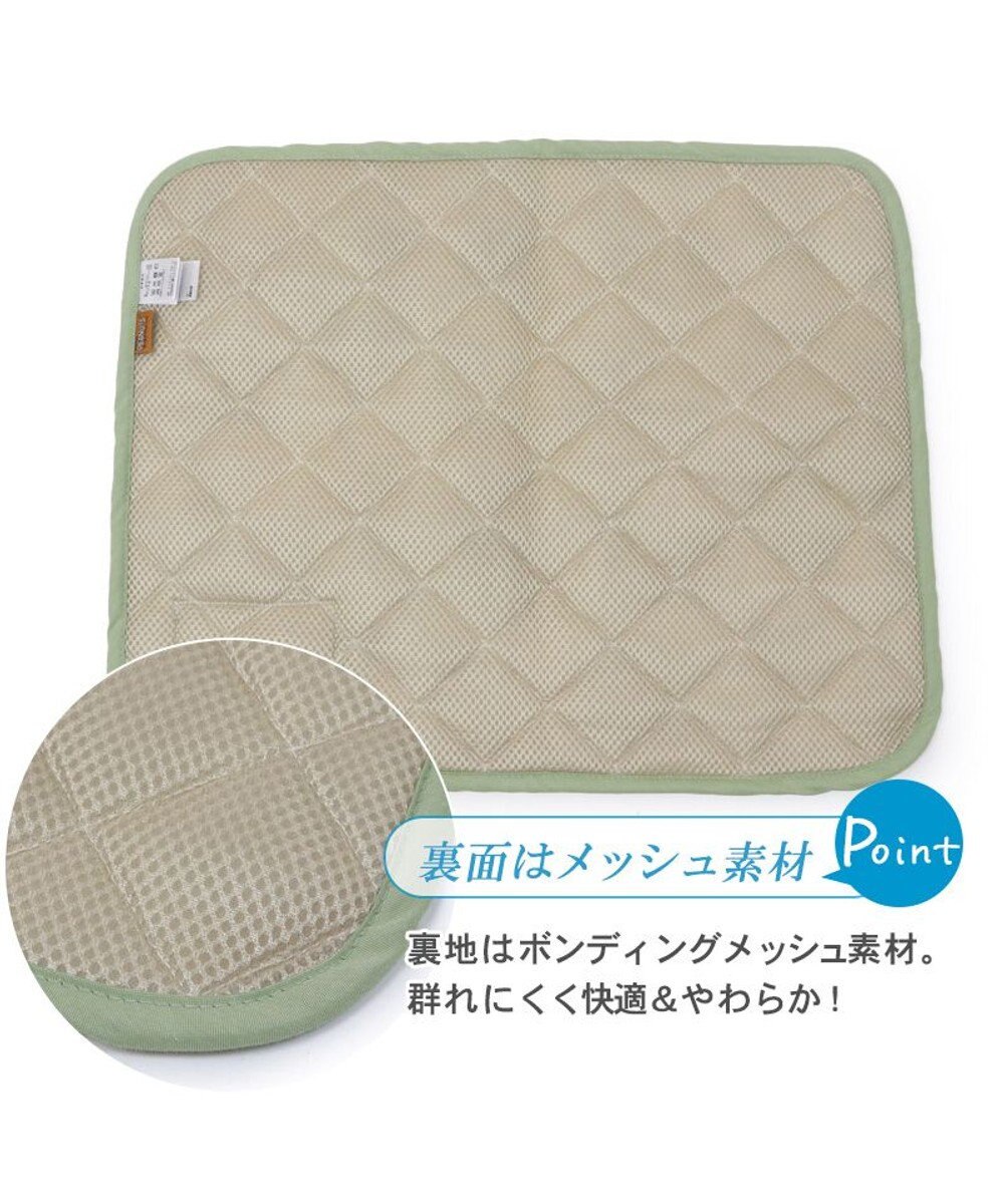 PET PARADISE 犬 クール マット 冷感 スヌーピー 柔らか サーフ 柄クールマット (48×40cm)  四角 接触冷感 