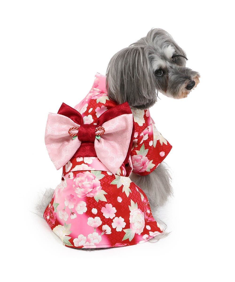 PET PARADISE ペットパラダイス 着物 《 牡丹桜柄 》 小型犬 