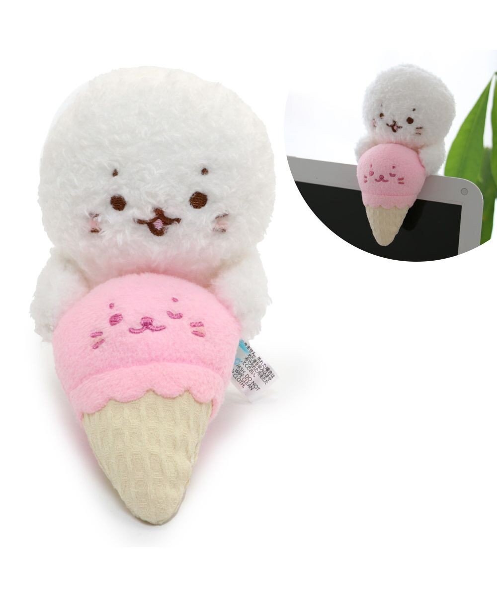 Mother garden しろたん ぴょこんと マスコット 《アイス》 単品 