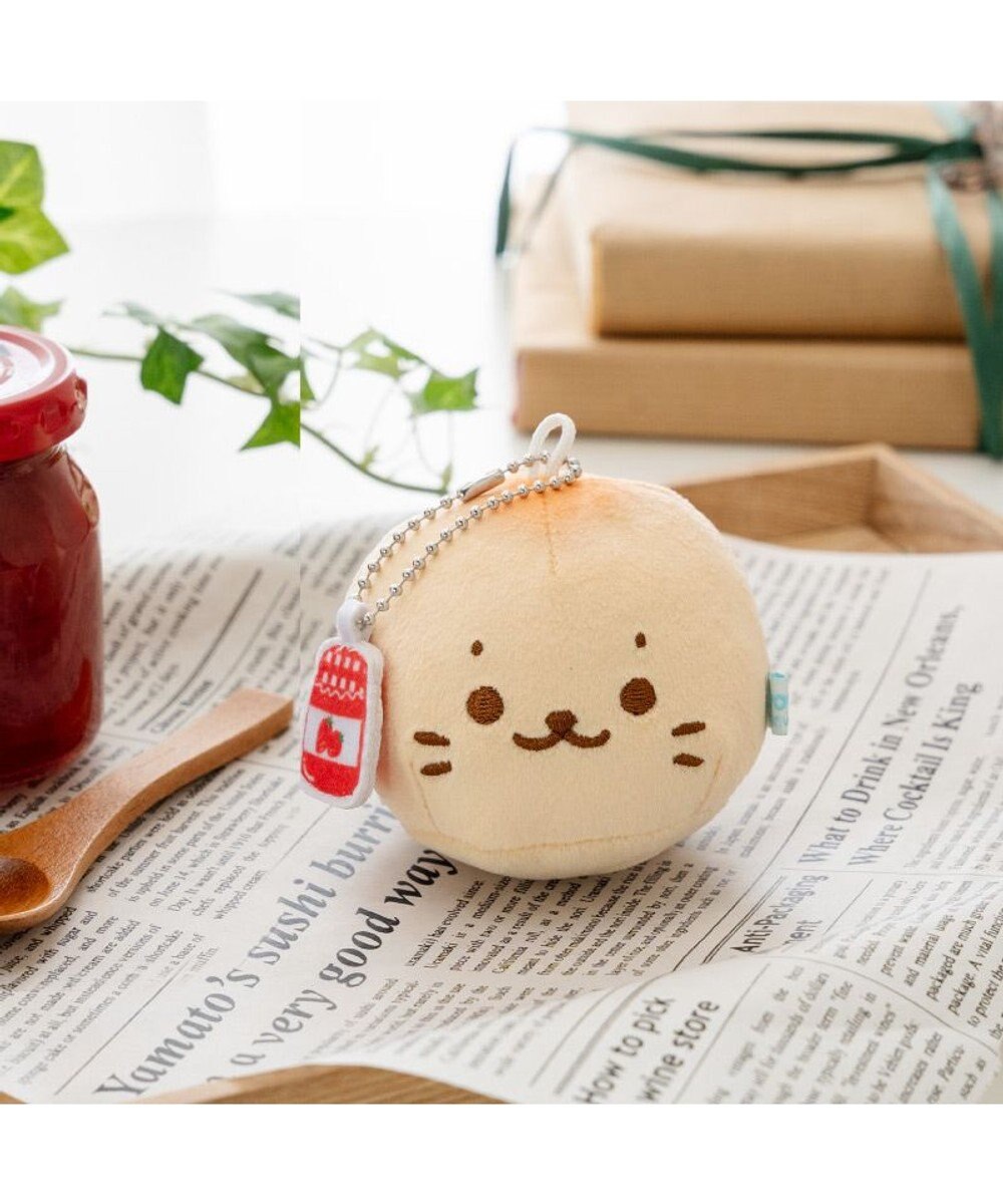 Mother garden しろたん パン型キーホルダー 《しろたん》 単品 
