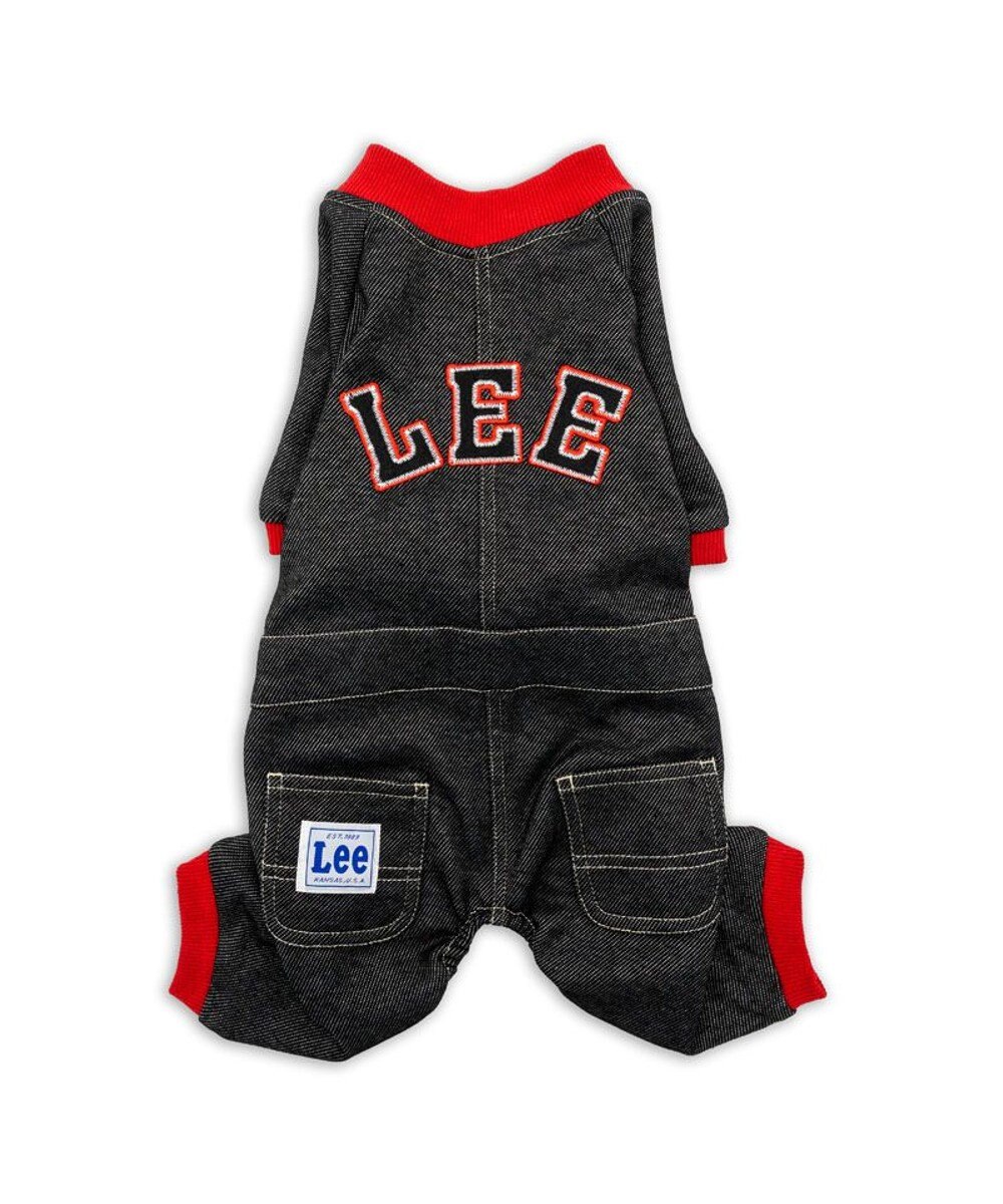 PET PARADISE Lee レッドリブ ロンパース 小型犬 