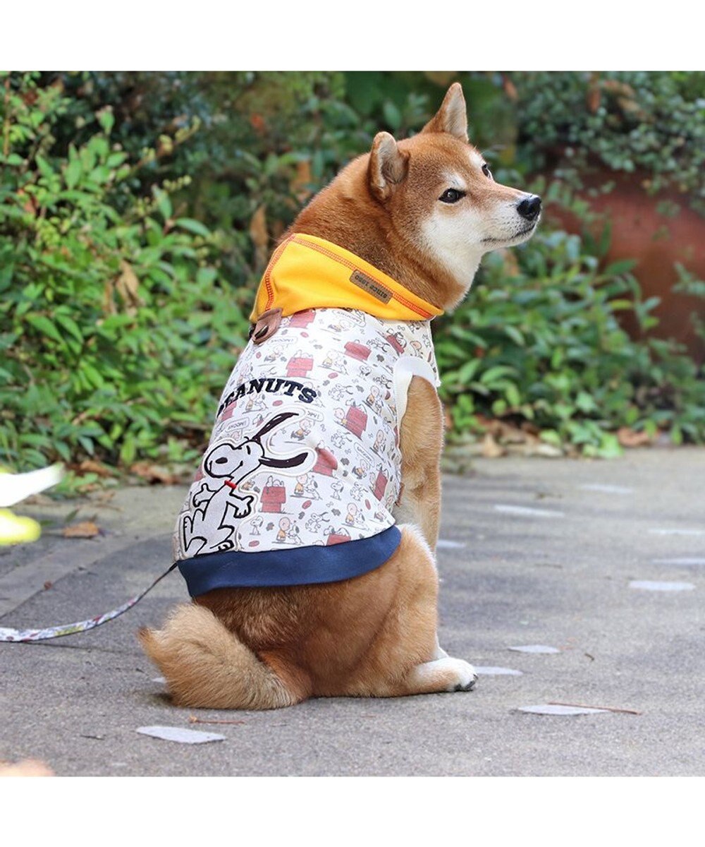 PET PARADISE スヌーピー パーカー 《ご機嫌柄》 中型犬 