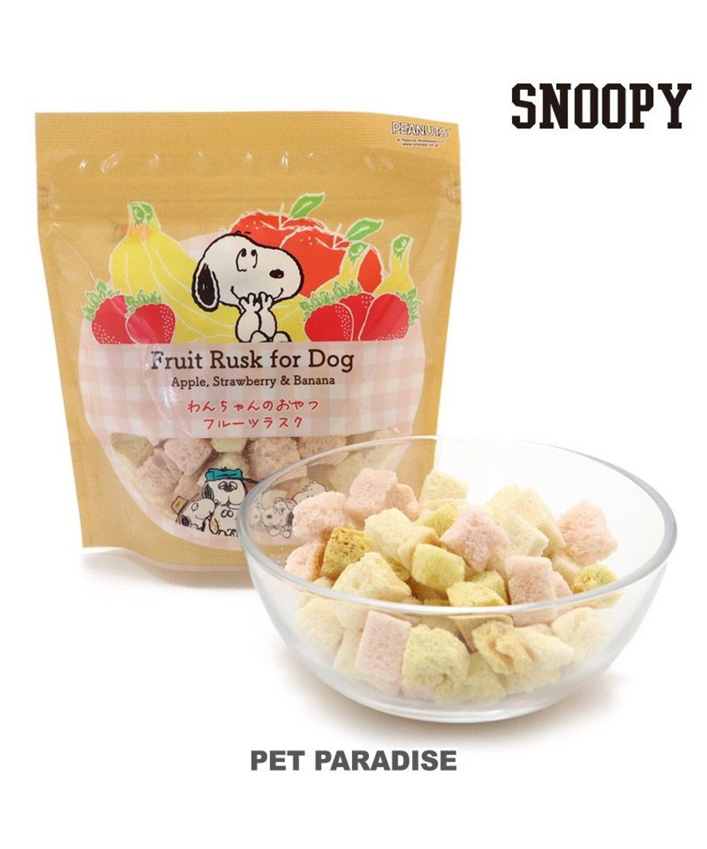 PET PARADISE スヌーピー フルーツ ラスク 30g 
