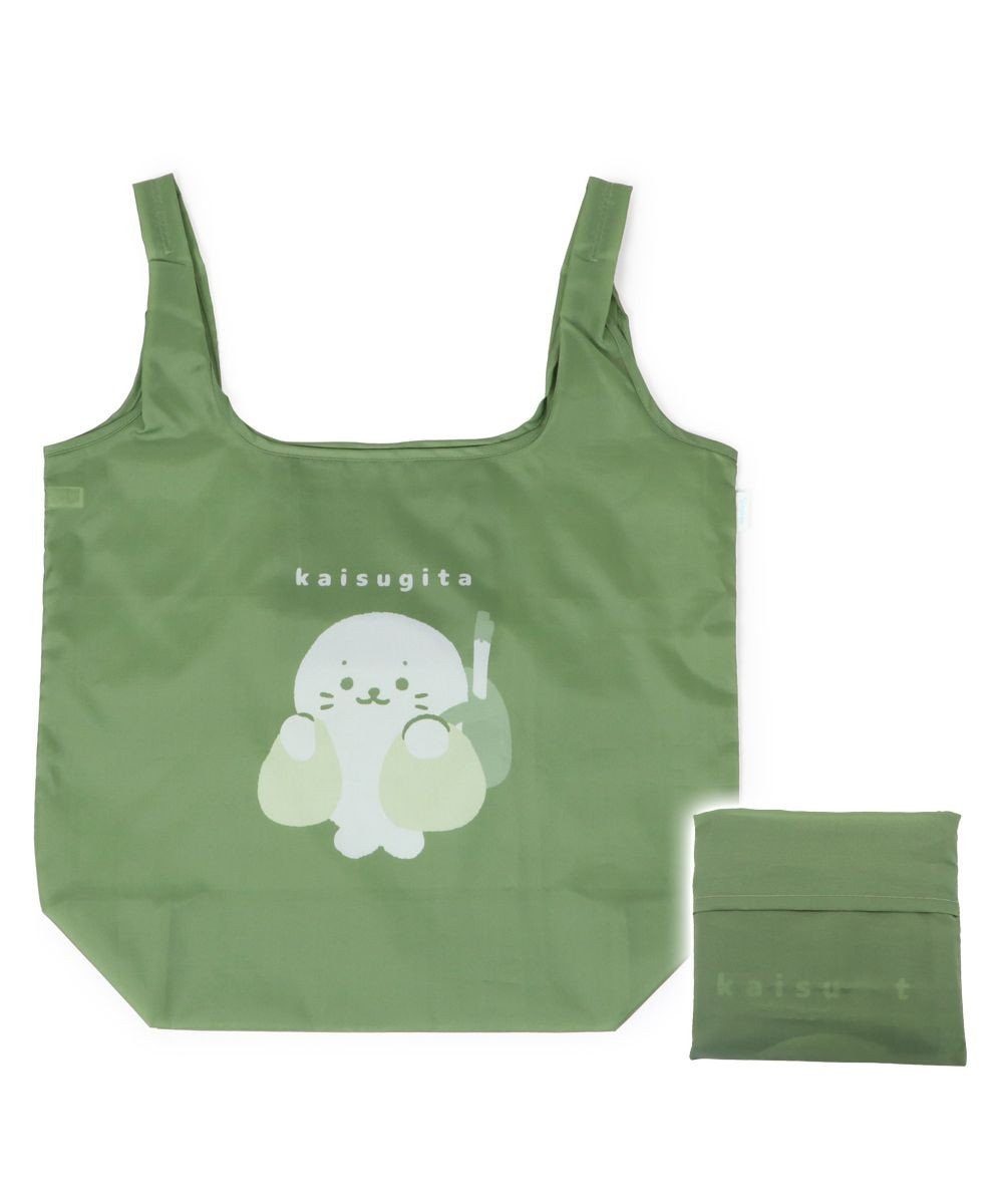 Mother garden しろたん エコバッグ 《買いすぎた》 お買い物バッグ 