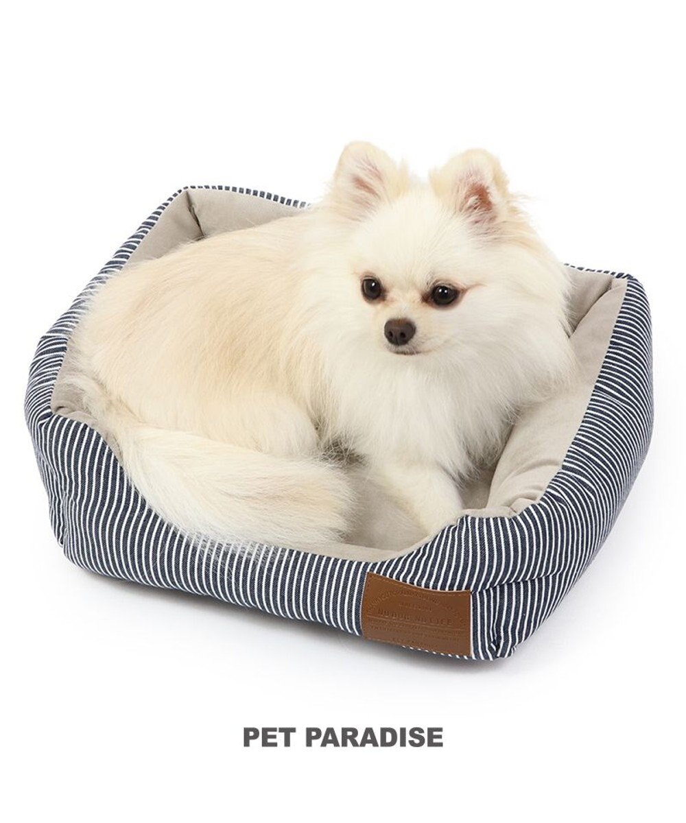 PET PARADISE ヒッコリー ベッド カドラー(38×32cm) 【超小型犬】 