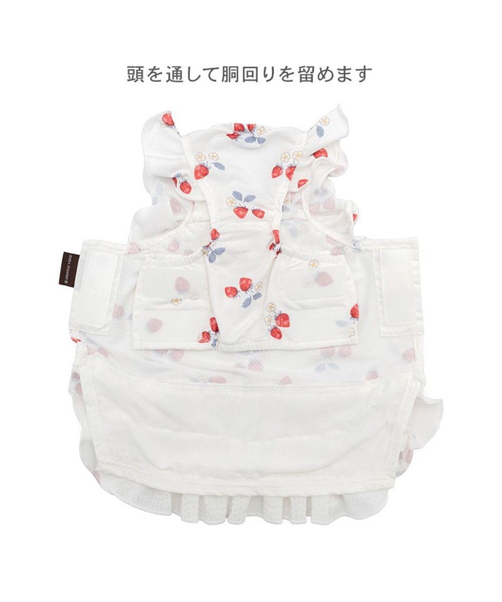 PET PARADISE ペットパラダイス  エコメイド ワンピース 《苺柄》 中型犬 大型犬 