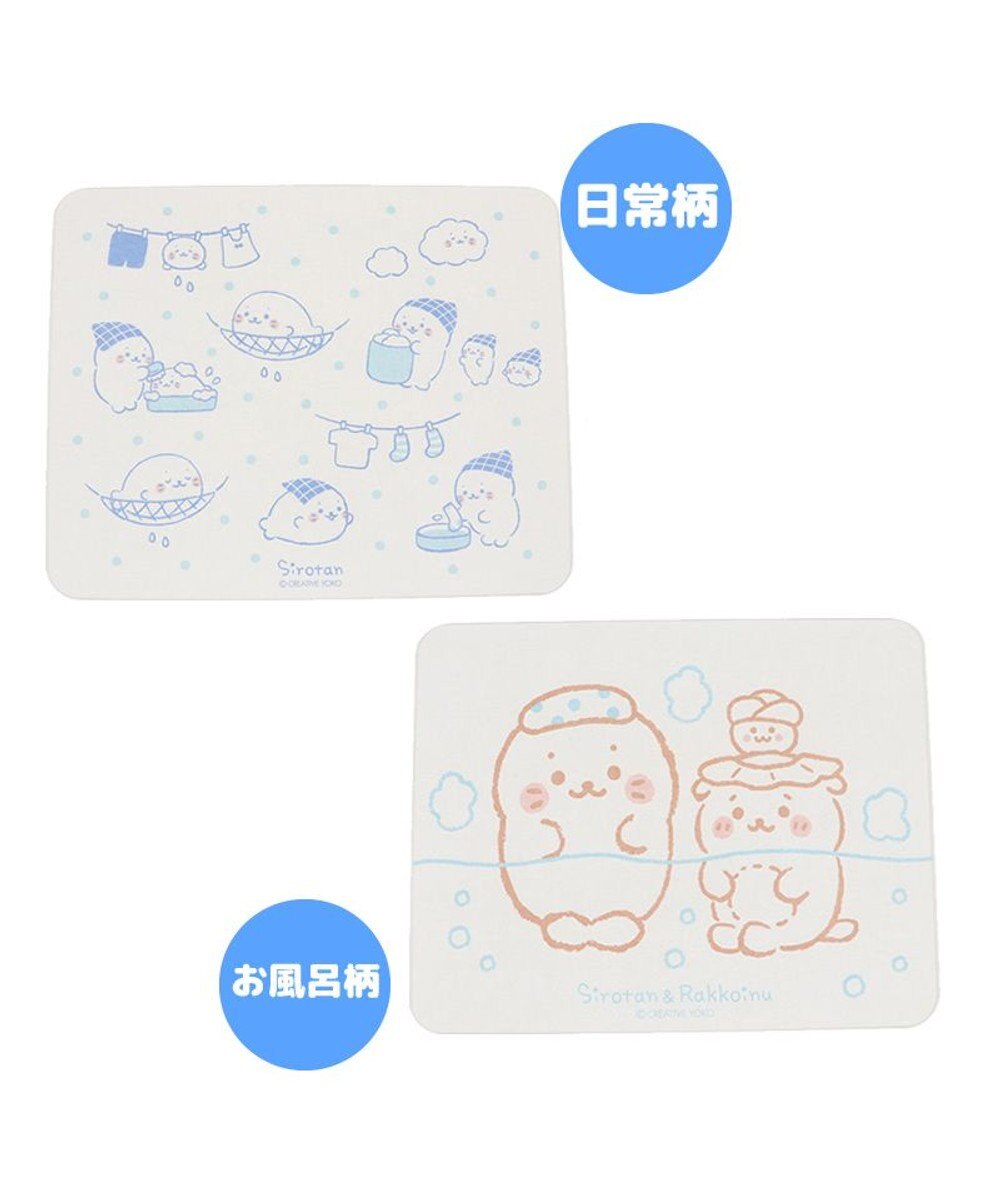 Mother garden しろたん 珪藻土 バスマット Lサイズ 50cm×40cm 