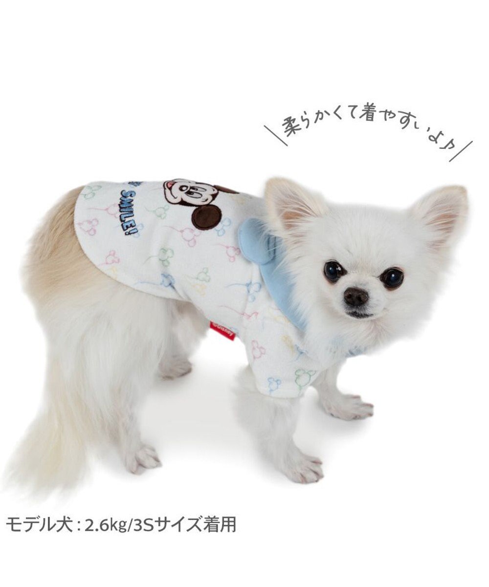 PET PARADISE ディズニー ミッキーマウス サーモキープ Tシャツ 《風船柄》 小型犬 
