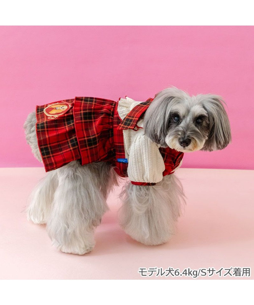 PET PARADISE ディズニー わんわん物語 レディ 赤チェック ワンピース 