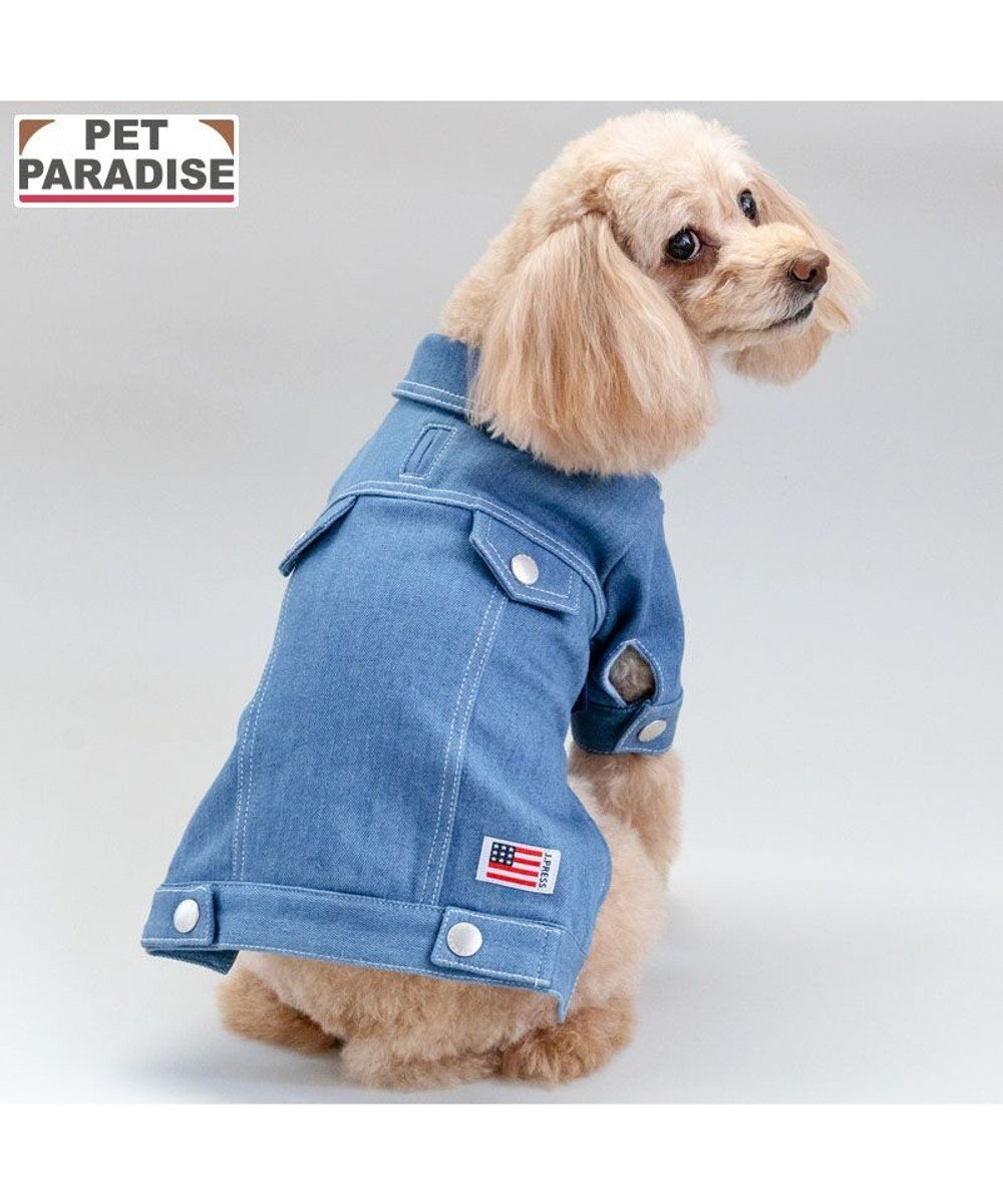 PET PARADISE J.PRESS デニムジャケット 春 小型犬 