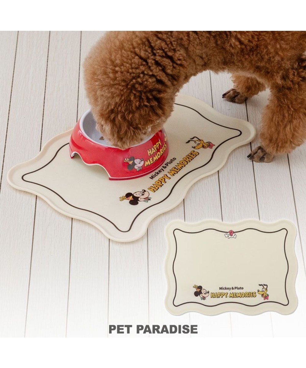 PET PARADISE ディズニー ミッキーマウス＆プルート シリコンマット 