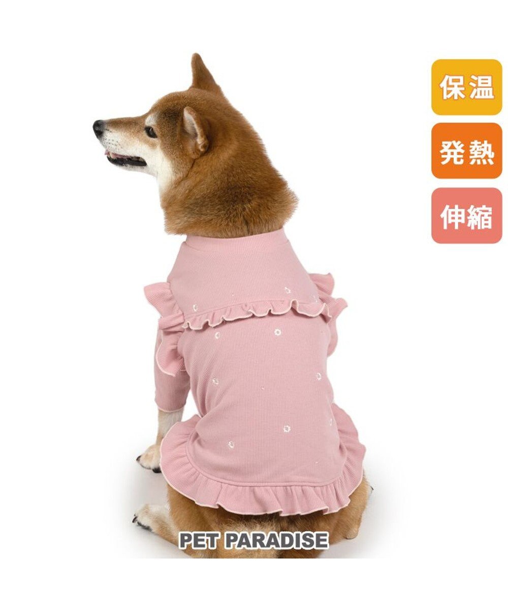PET PARADISE ペットパラダイス  プレミアムペティヒー ト 花フリルTシャツ  中型犬 