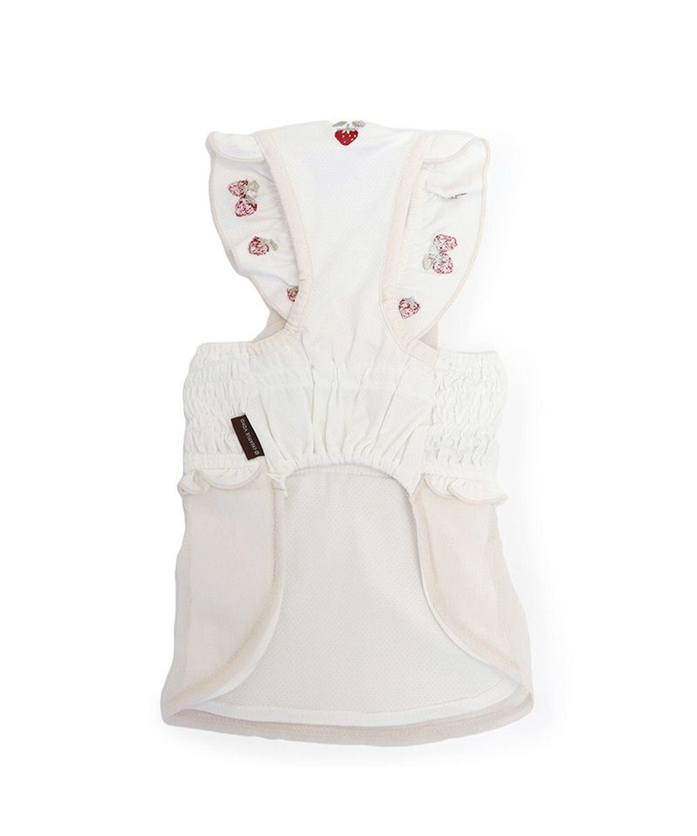 PET PARADISE ペットパラダイス エコメッシュ ワンピース 《苺刺繍》 小型犬 