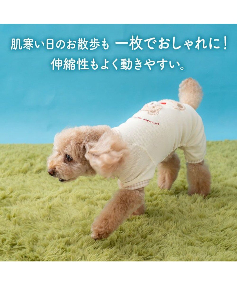 PET PARADISE ペットパラダイス くまちゃん プレミアム ペティヒート ロンパース 小型犬 