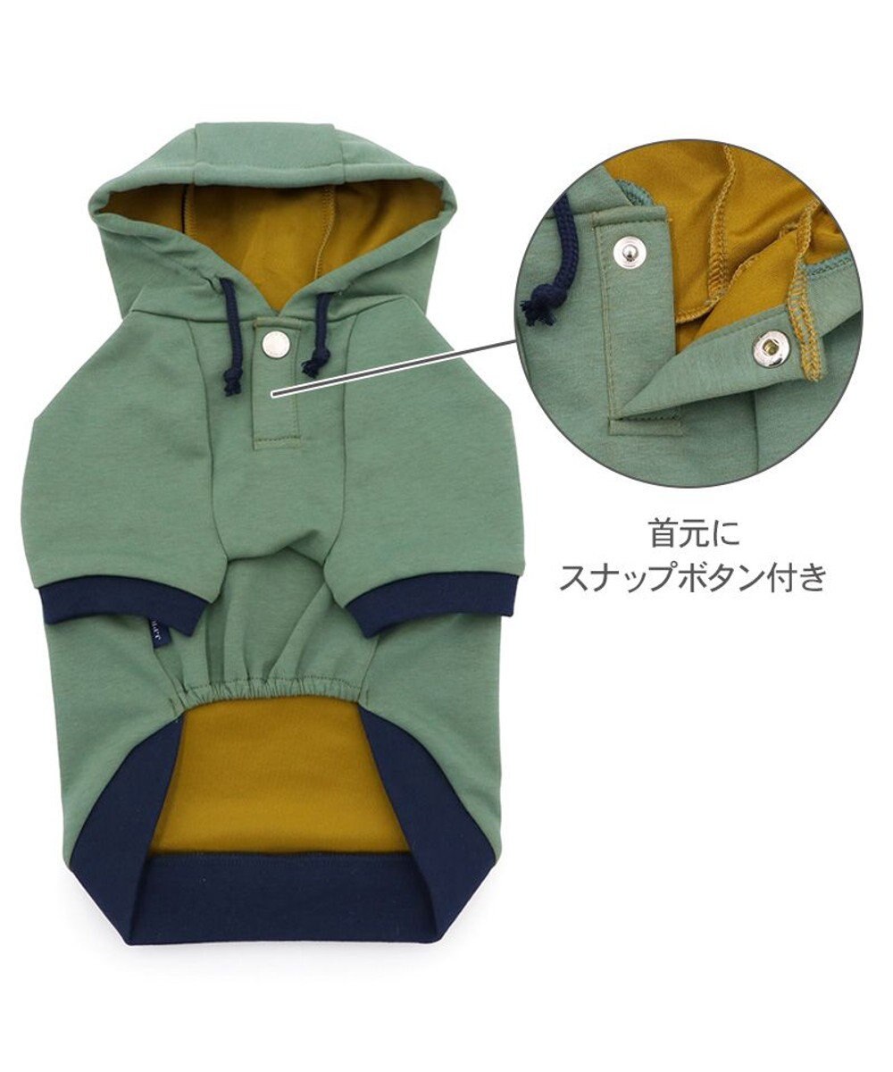 PET PARADISE J.PRESS エンボス ロゴパーカー 小型犬 