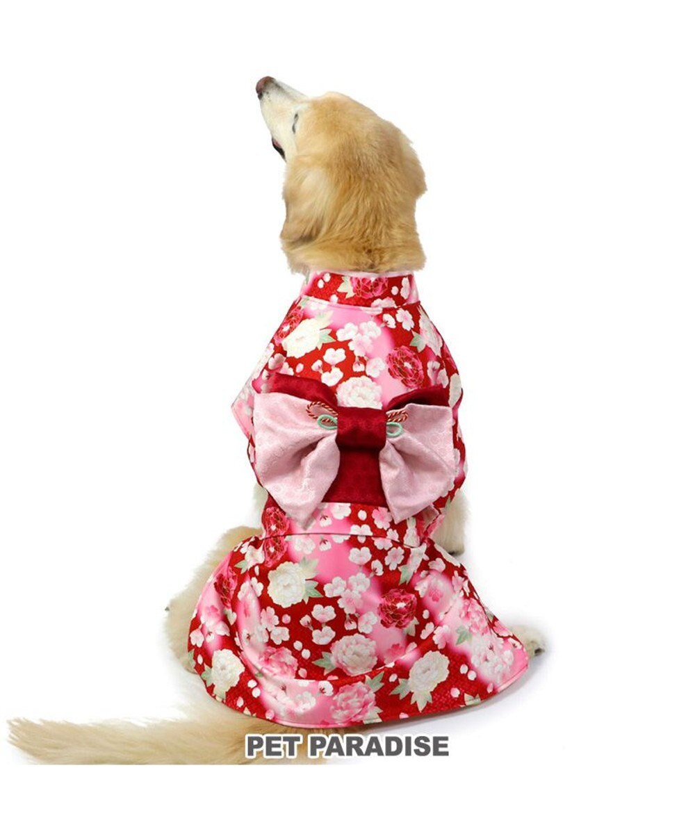PET PARADISE ペットパラダイス 着物 《 牡丹桜柄 》 中型犬 大型犬 