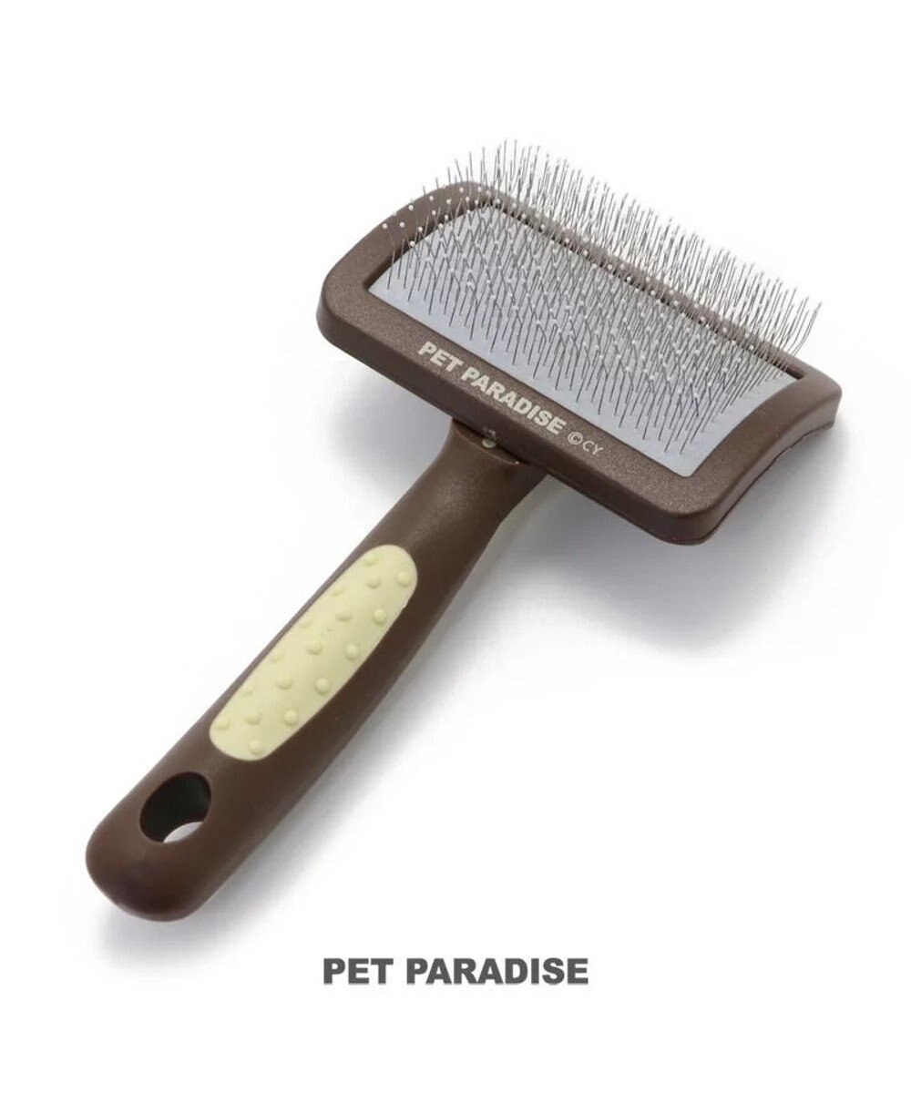 PET PARADISE ペットパラダイス ソフト スリッカーブラシ 超小型犬用 