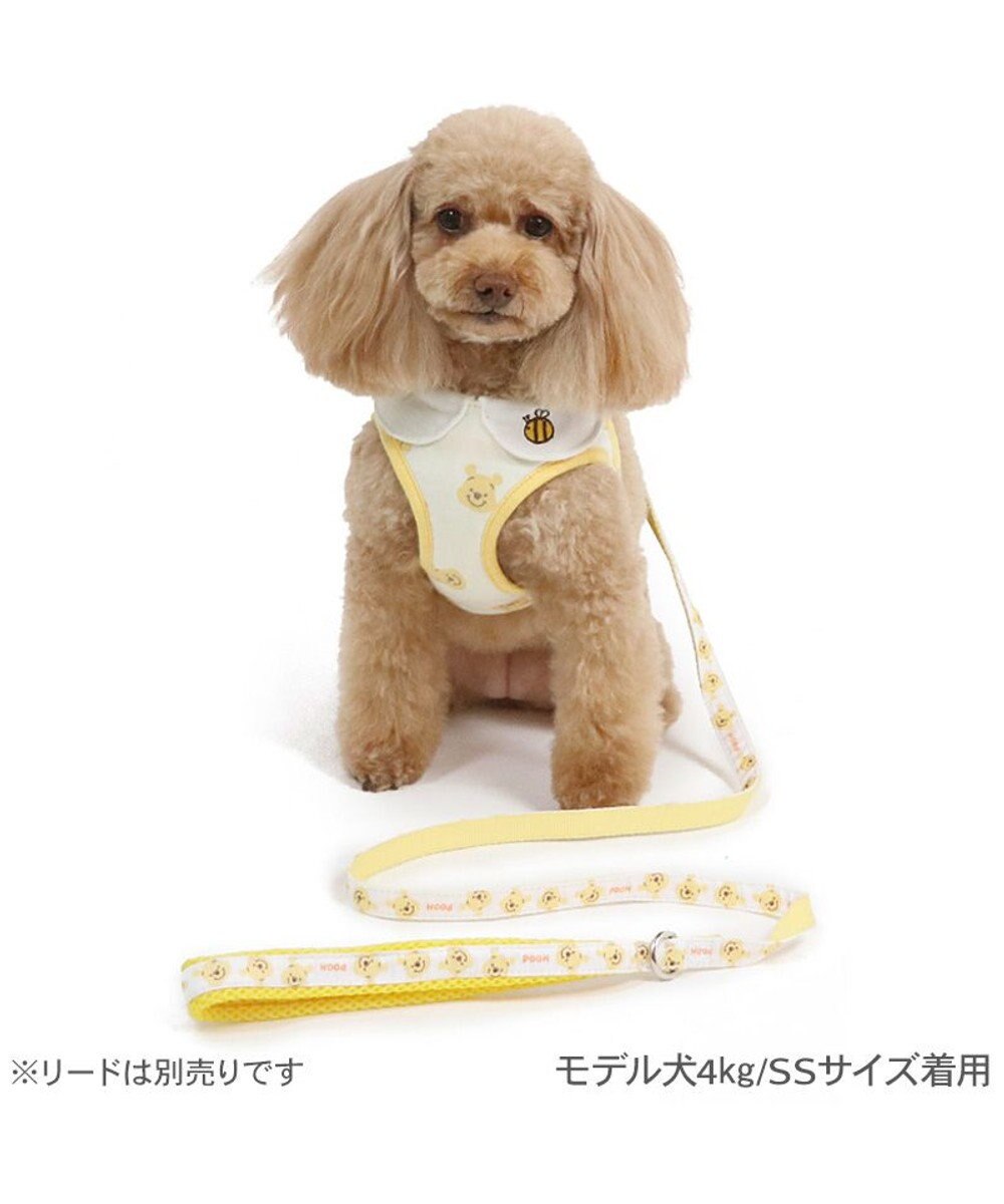 PET PARADISE  ディズニー くまのプーさん ベストハーネス 《にこにこ柄》【Ｓ】 