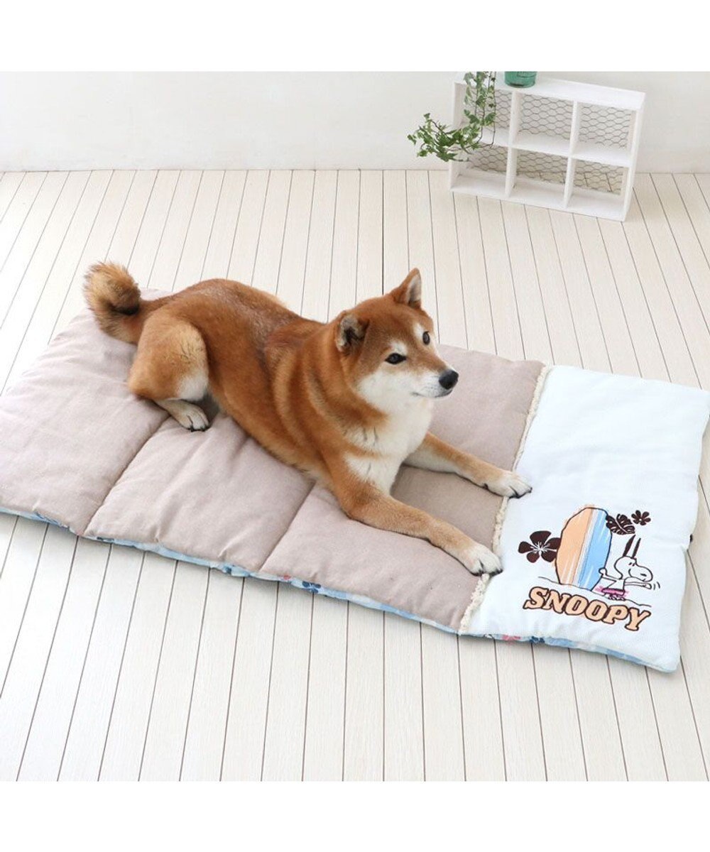 PET PARADISE スヌーピー クール ロールマット 《サーフ柄》 Ｌ 
