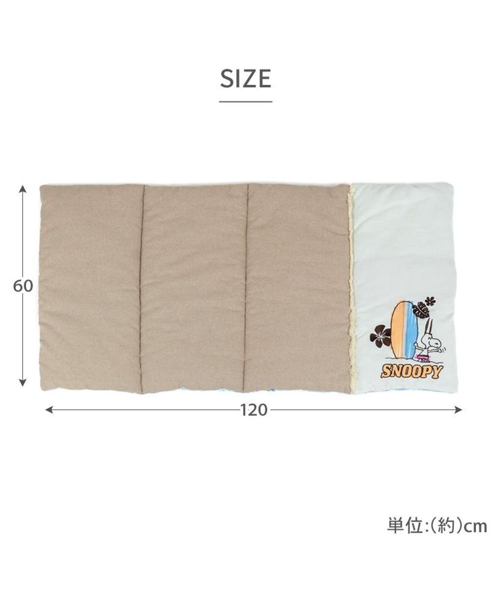 PET PARADISE スヌーピー クール ロールマット 《サーフ柄》 Ｌ 