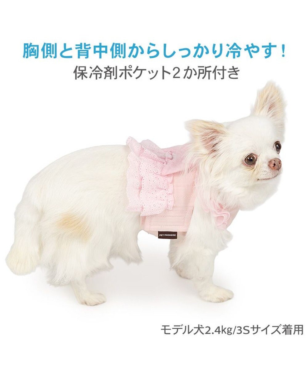 PET PARADISE ペットパラダイス レース ポケットクールベスト 小型犬 