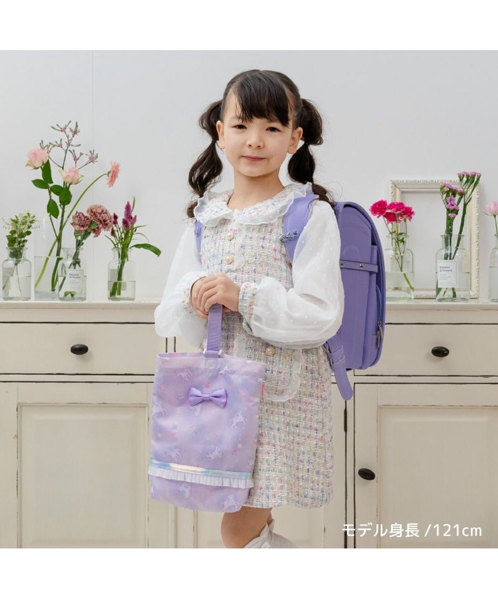 Mother garden マザーガーデン ユニコーン シューズバッグ 《コットンキャンディ柄》 