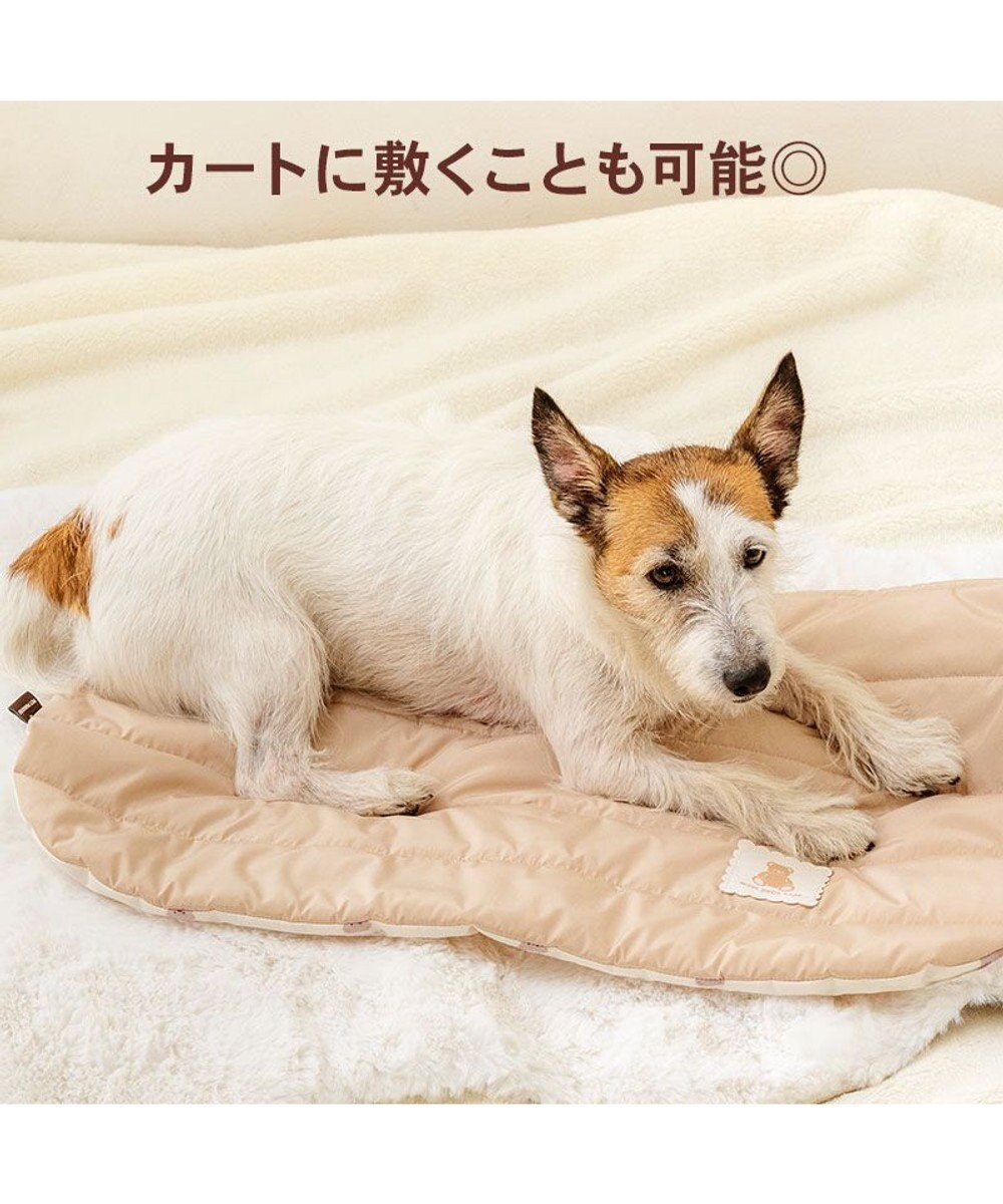 PET PARADISE ペットパラダイス くまちゃん フード付 防寒 ブランケット 大 