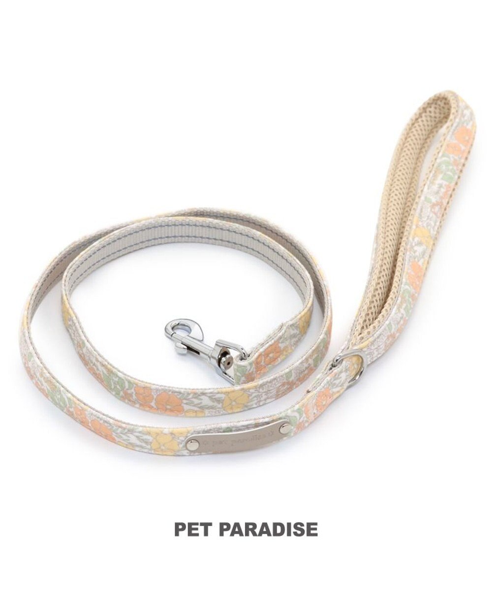 PET PARADISE 犬 リード 【ＳＳ~Ｓ】 小花柄 マリン 