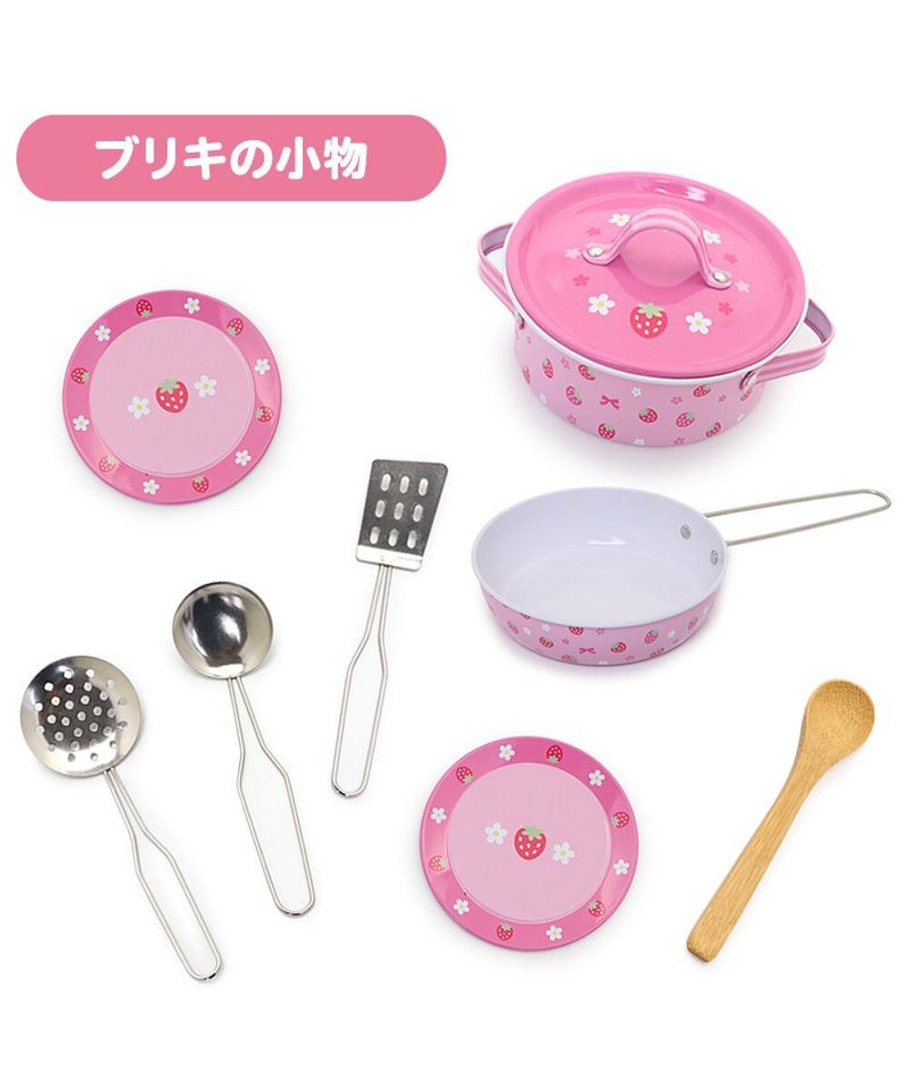 Mother garden マザーガーデン 野いちご クッキング トランクセット おままごとキッチンツールセット 