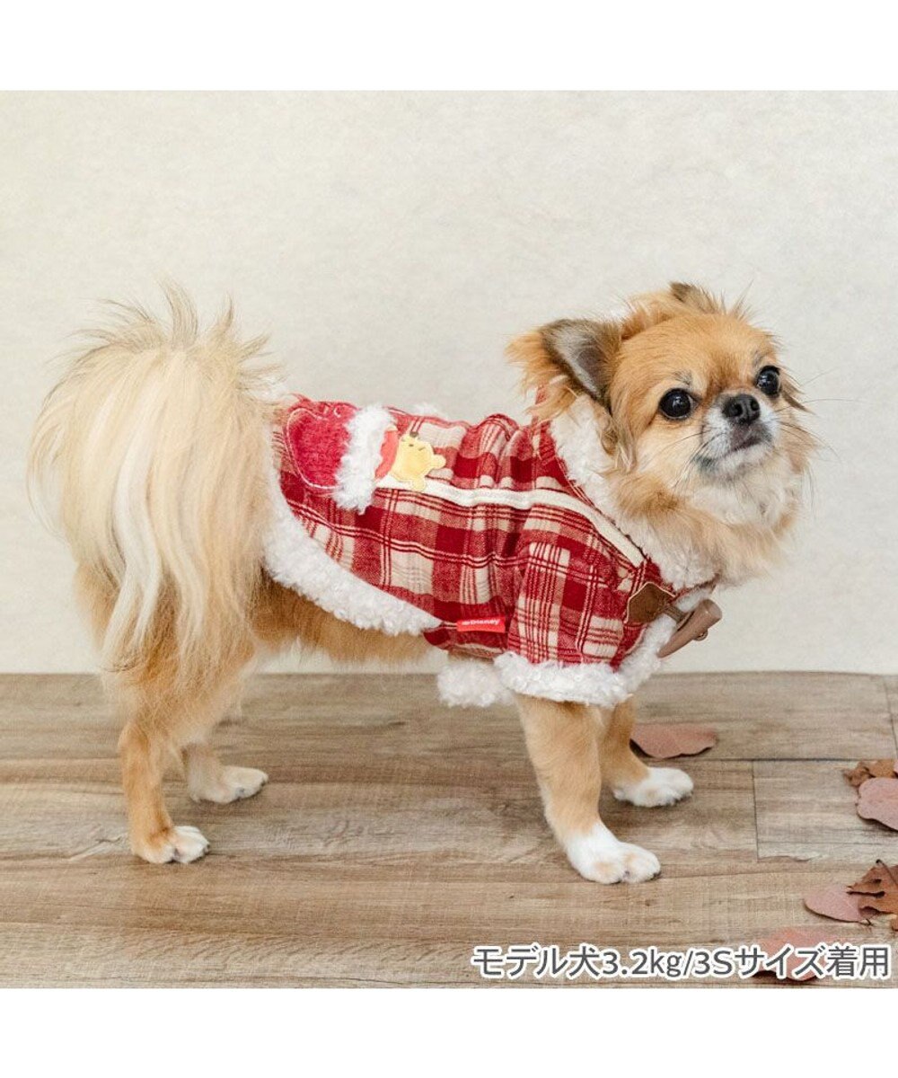 PET PARADISE ディズニー くまのプーさん 手袋風ポケット コート 小型犬　　 