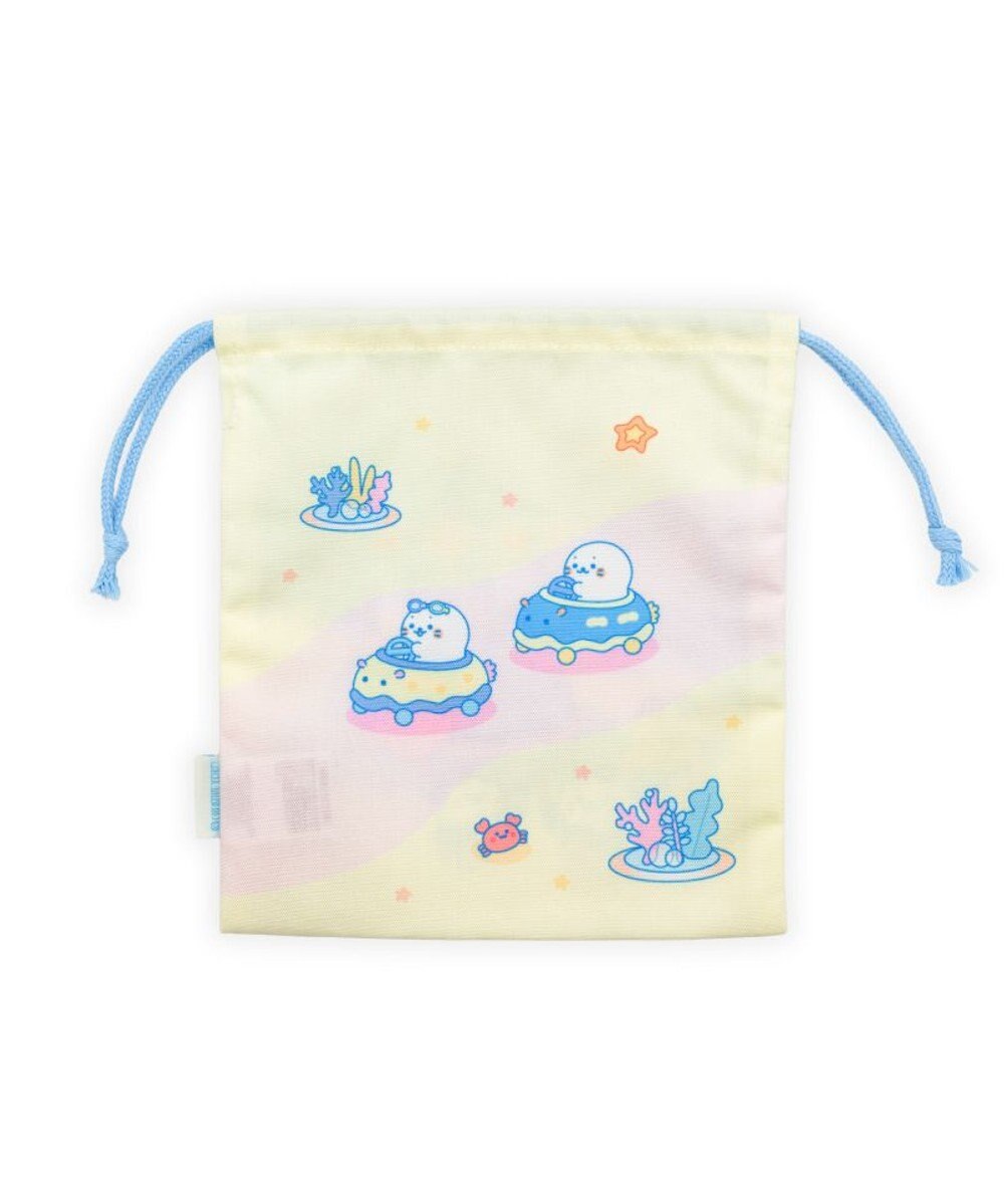 Mother garden しろたん 巾着 《ぷかぷかマリンパーク柄》 