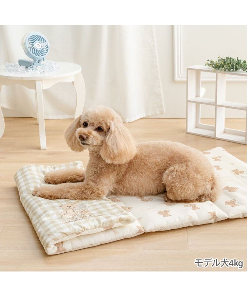 PET PARADISE ペットパラダイス くまちゃん クール ロールマット 《アイス柄》 