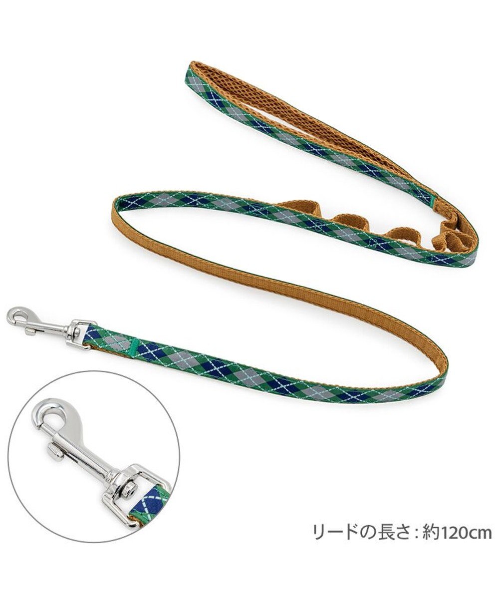 PET PARADISE ペットパラダイス チェック柄 リード ４Ｓ～３Ｓ 小型犬 